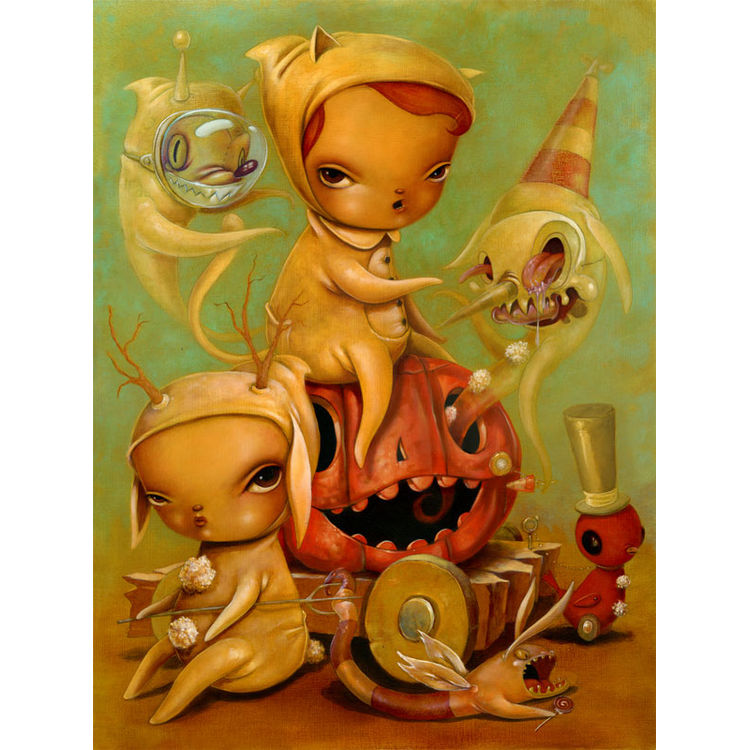 Night Parade by Kathie Olivas
