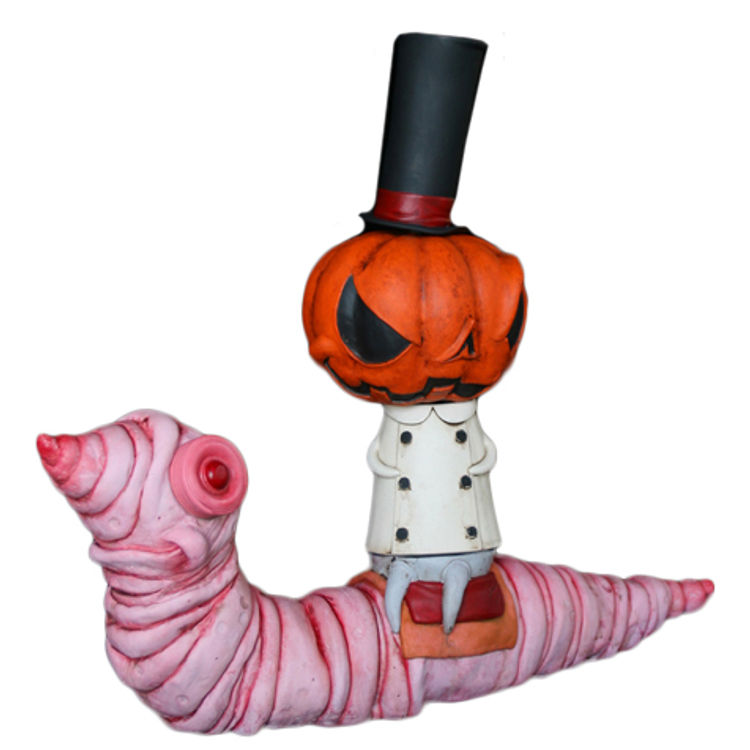 Worm Pumpkin by Brandt Peters