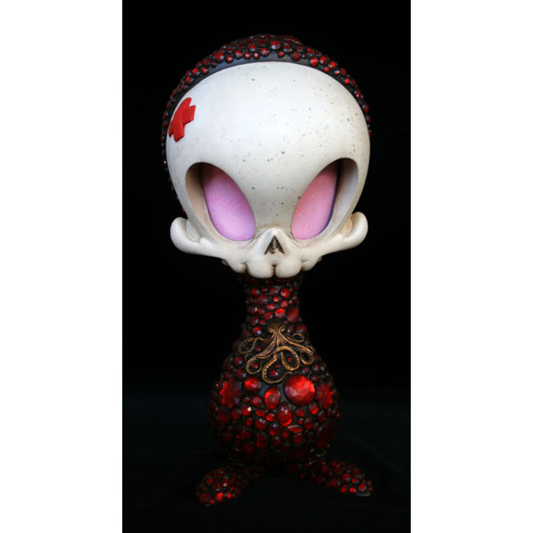 Encrusted Red Midi by Brandt Peters