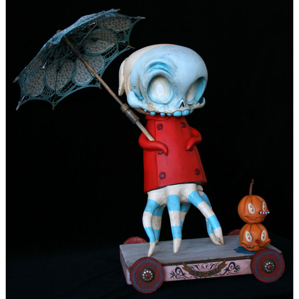 Tentacled Skull Girl