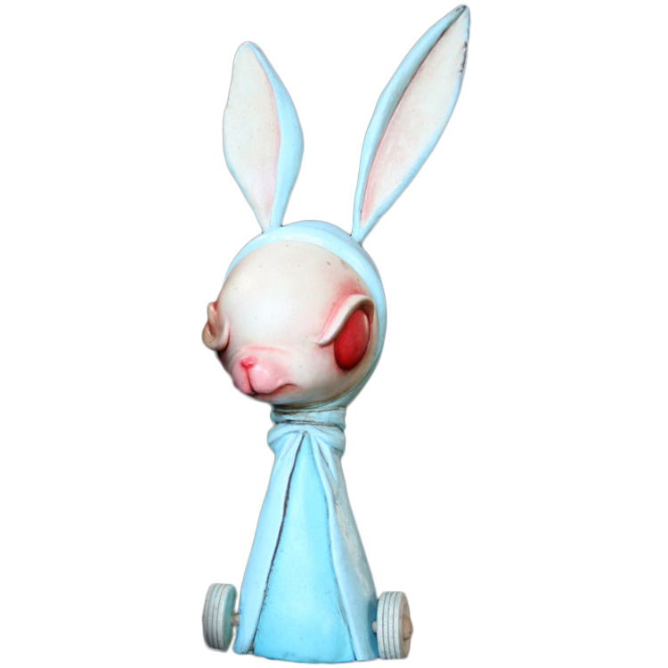 Rabid Rabbit Pulltoy by Kathie Olivas