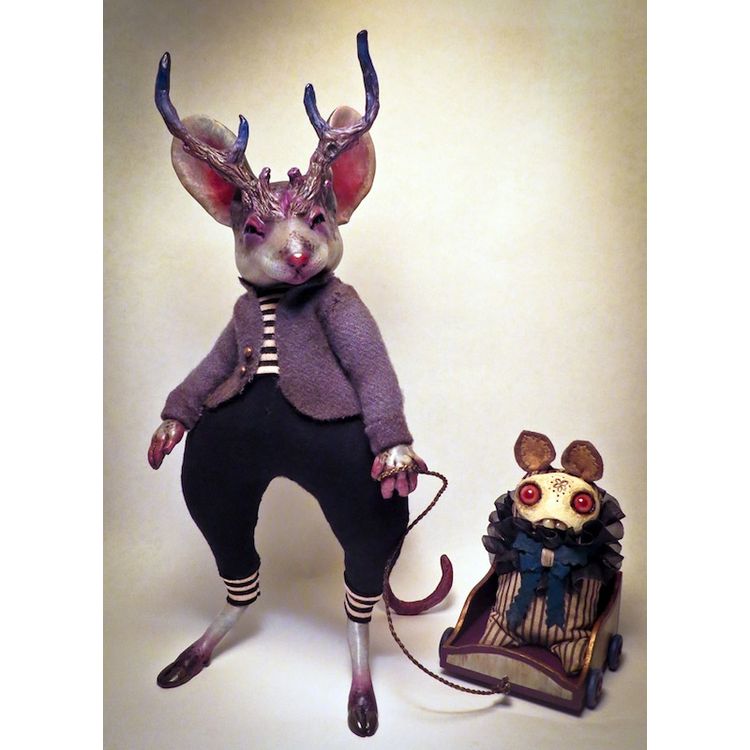 Miles and Burdock by Carisa Swenson