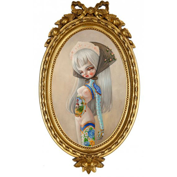 Blue Matryoshka by Kukula (Nataly Abramovitch)