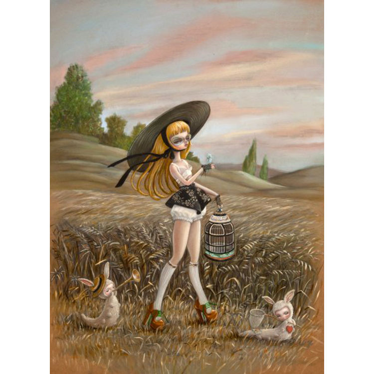 The Bird-Catcher by Kukula (Nataly Abramovitch)