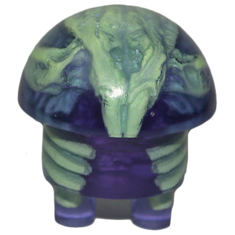 Infected Otis and Otto - Purple by Scott Wilkowski
