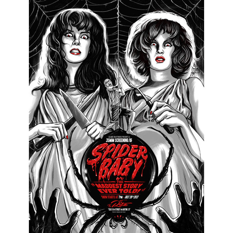 Spider Baby by Ghoulish Gary Pullin