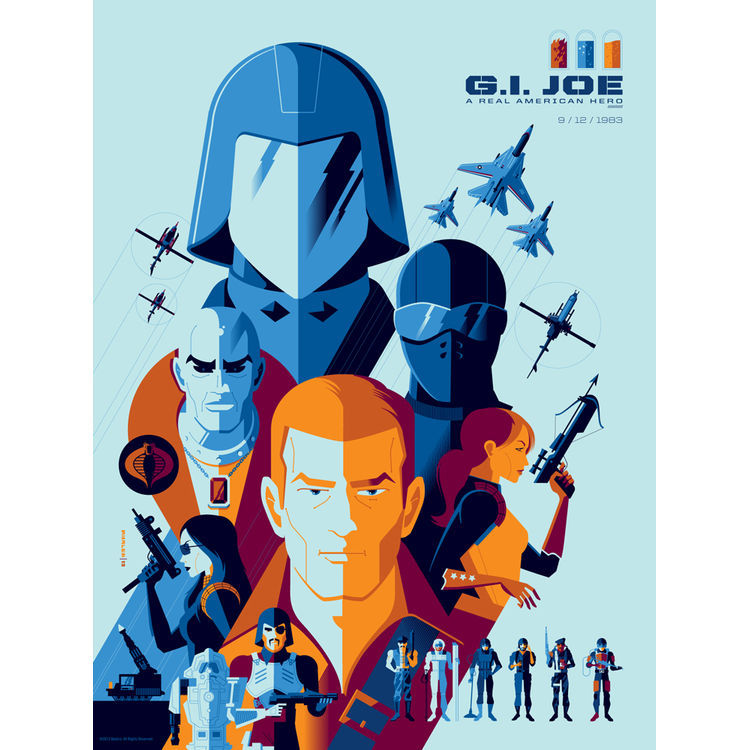 A Real American Hero - Variant by Tom Whalen