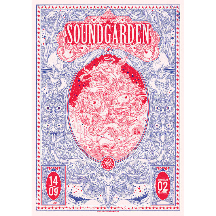 Soundgarden – Birmingham UK 2013 by Drew Millward