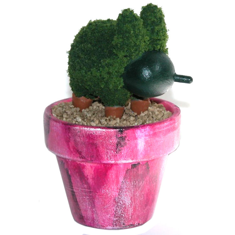 Topiary Labbit - Green by TIBONG