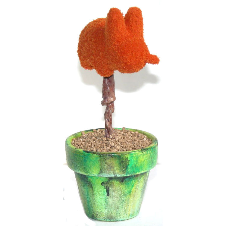 Topiary Labbit - Orange by TIBONG