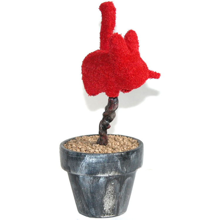 Topiary Labbit - Red by TIBONG