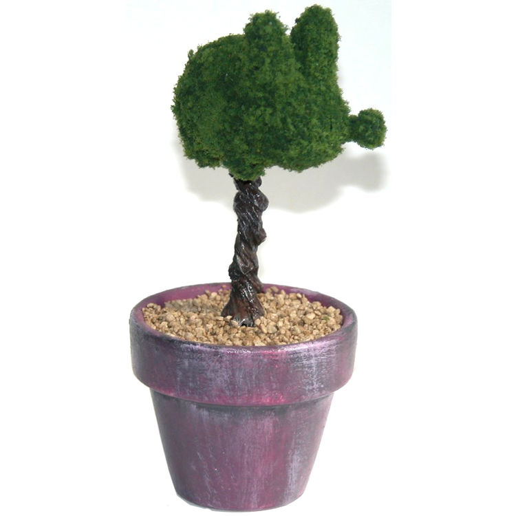 Topiary Labbit - Green by TIBONG