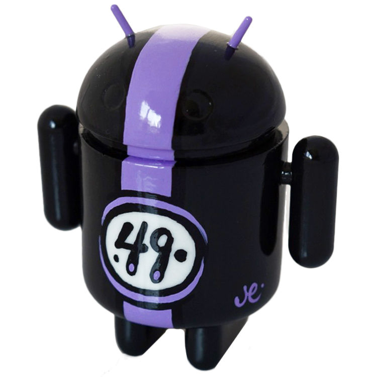 Lucky Race Series - Black & Purple '49 by The Graphix Chick (Jessica Esper)