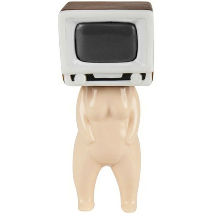 Analog chan - Black TV (flesh molding) by Sunguts