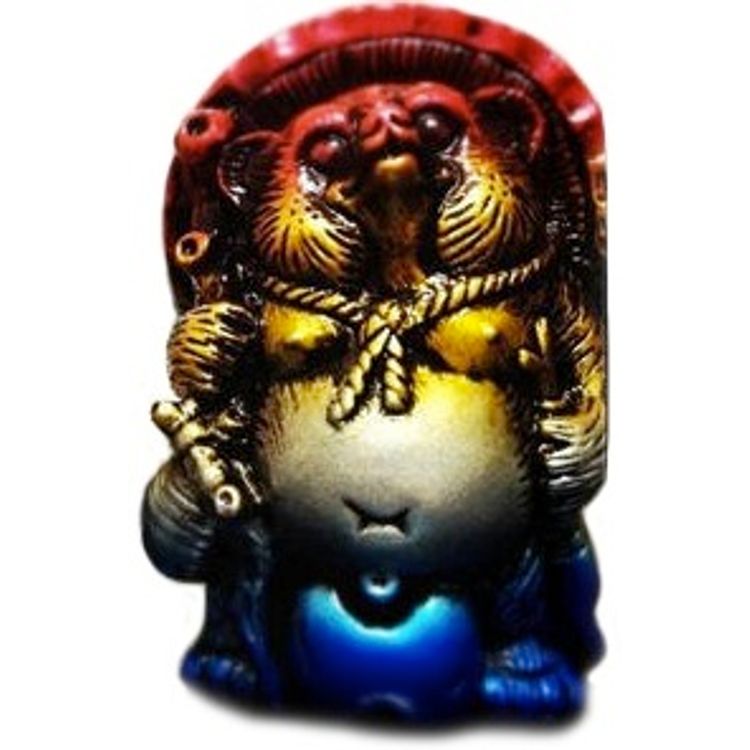 Mini Tanuki - Rainbow by Real X Head (Mori Katsura)