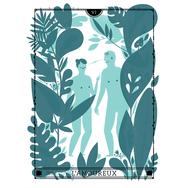 The Lovers by The Little Friends of Printmaking