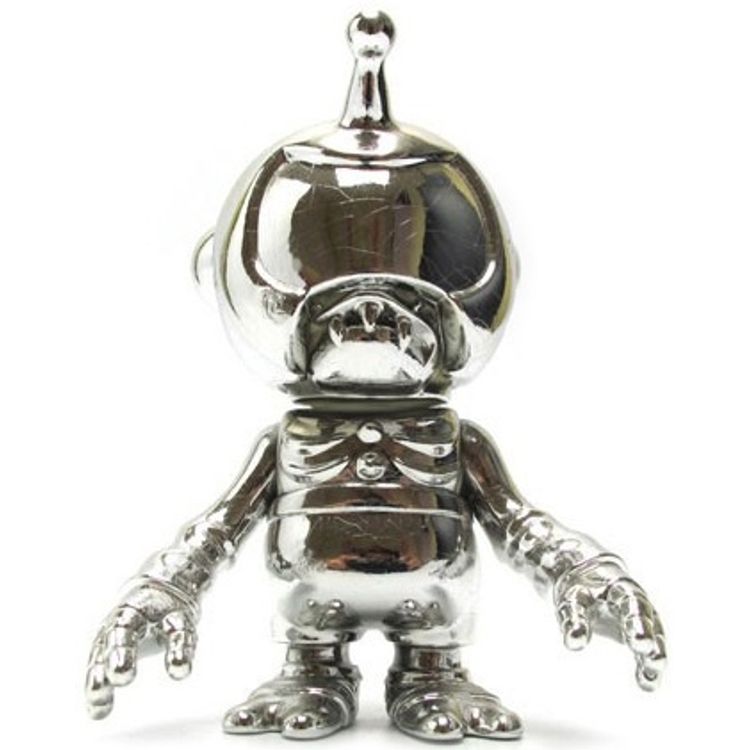 Skull Space Patrol Barbarian - Silver SB All Starz by Secret Base