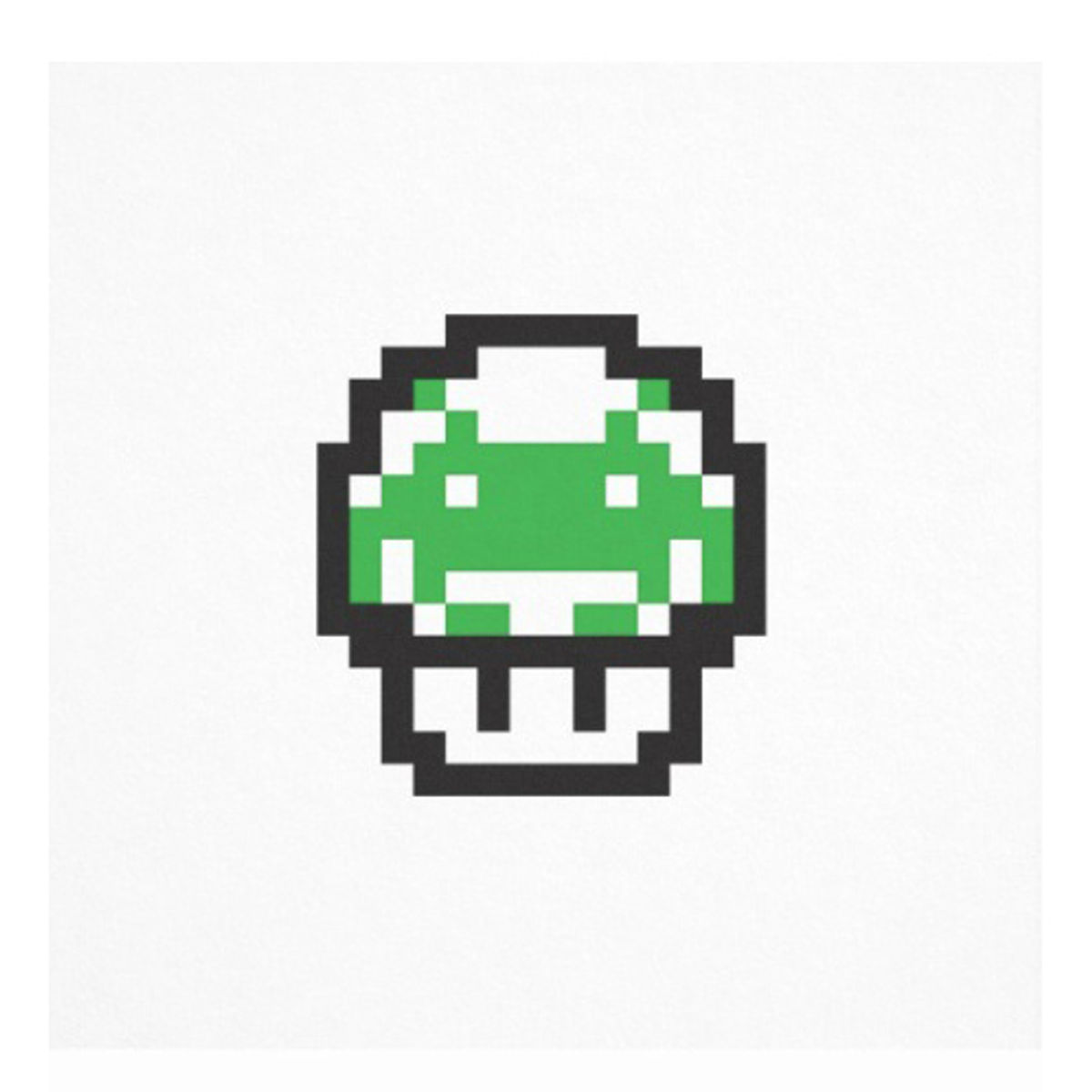 Super Spacemushroom - Green GID