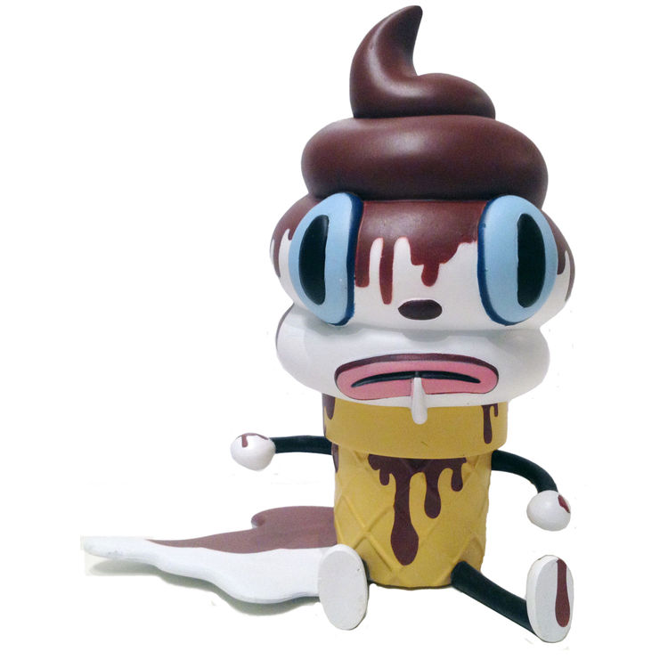 Creamy - Chocolate Dipped by Gary Baseman