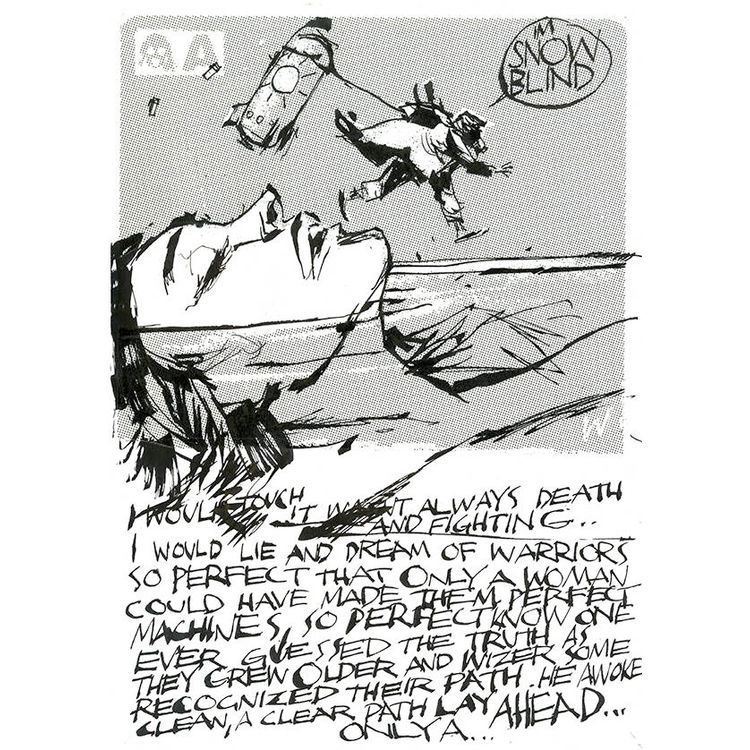 Ronin Tomorrow King Snowblind by Ashley Wood