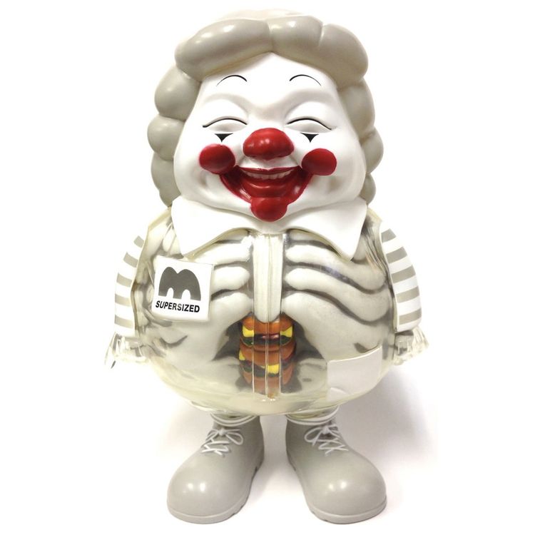 MC Supersized X-Ray - Humberger White by Ron English