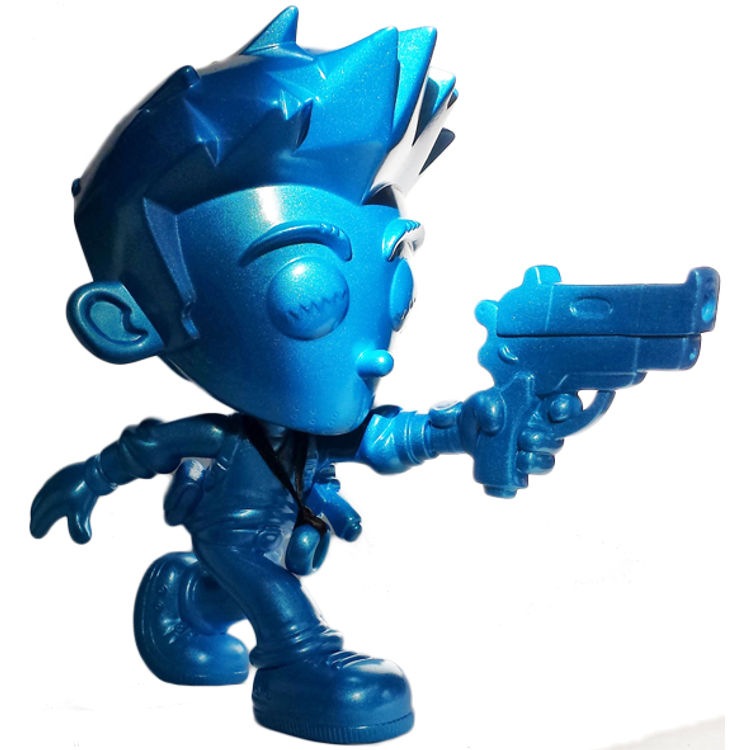 Uncharted Nathan Drake - Metallic Blue by ESC Toy (Erick Scarecrow)