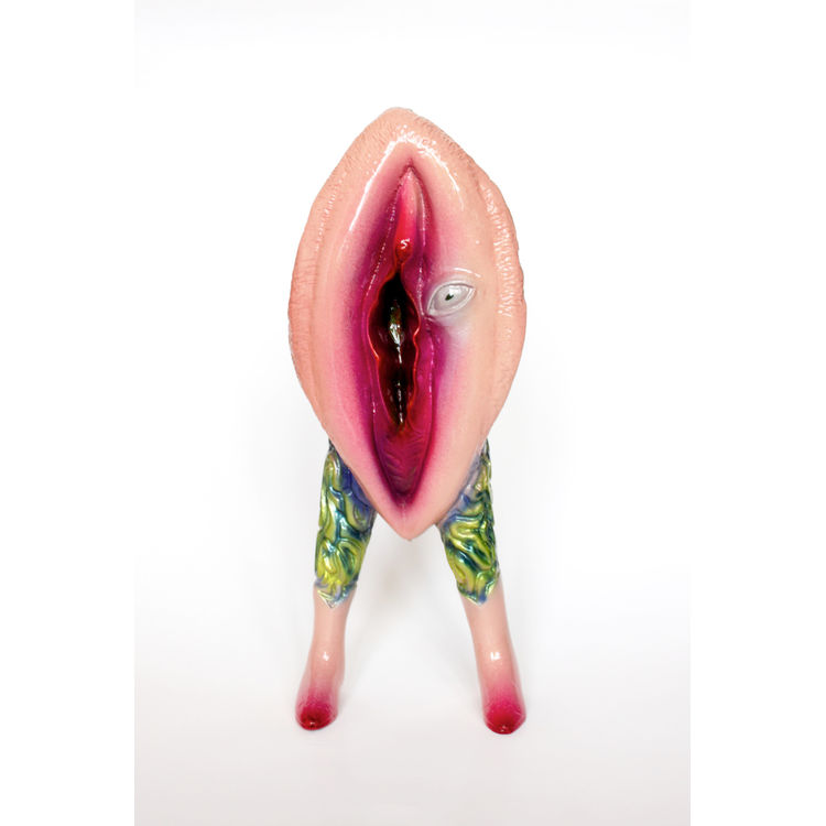 Vagina Brain Monster (Flesh Version) by Carlos Enriquez Gonzalez