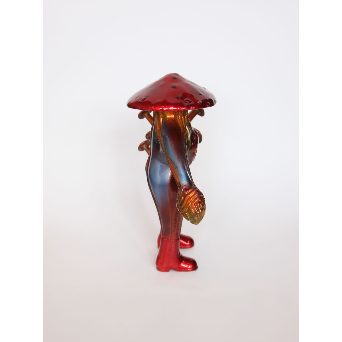Brain Mushroom Human (Red & Blue)