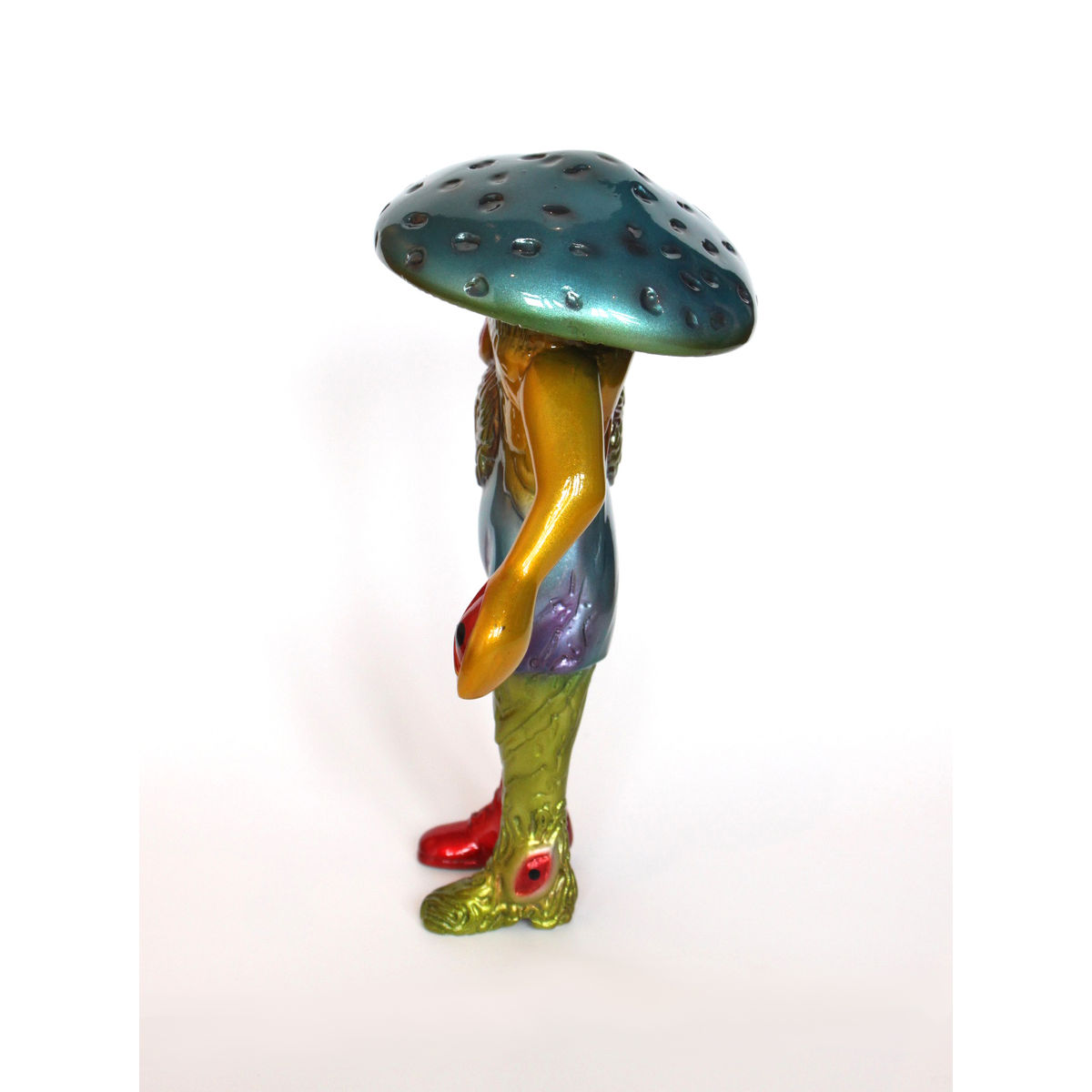 Brain Mushroom with Eye Hand (Blue)