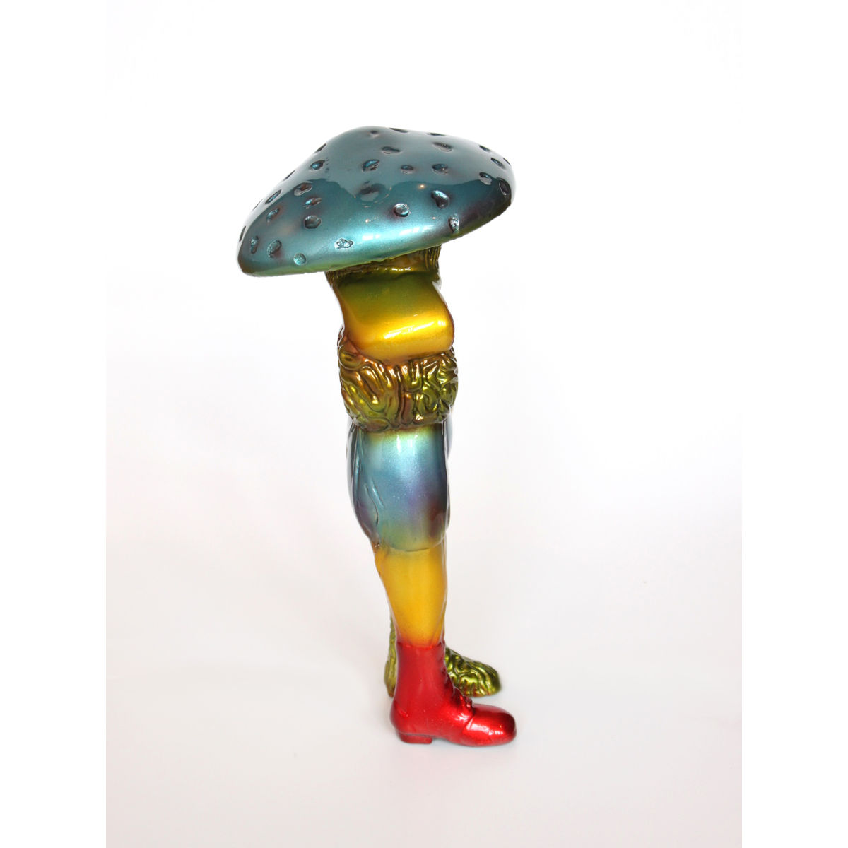 Brain Mushroom with Eye Hand (Blue)