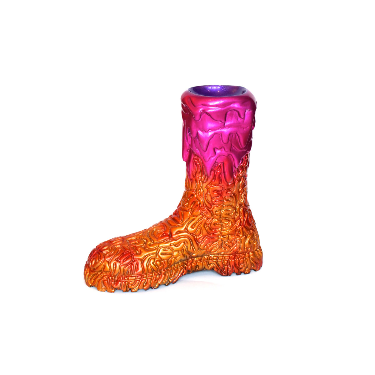 Boot Brain (Violet & Orange Gold)