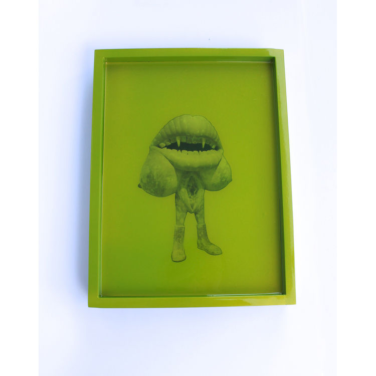 Big Mother (Green) by Carlos Enriquez Gonzalez