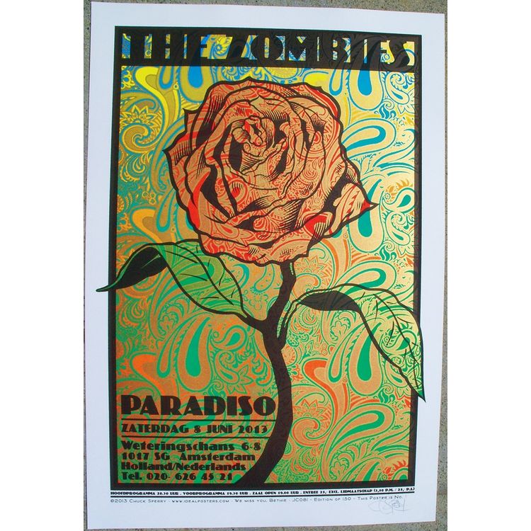The Zombies “Golden Rose” by Chuck Sperry