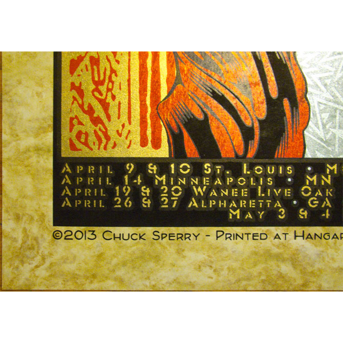 Widespread Panic • Spring Tour 2013 Parchment Edition