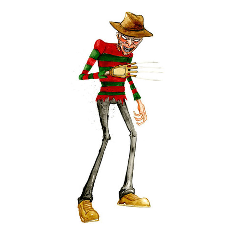 Freddy Krueger by Alex Pardee