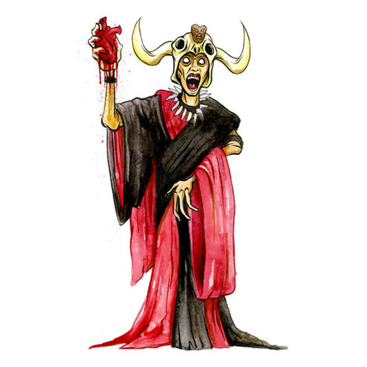 Mola Ram by Alex Pardee