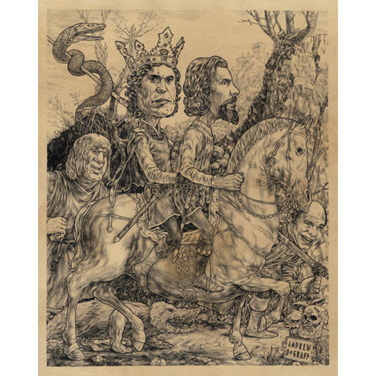 Prince, Count, and the Lackeys by Andrew DeGraff