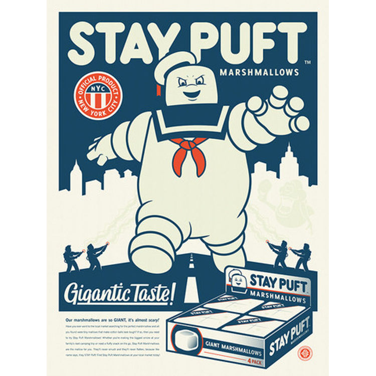 Stay Puft (Glow In The Dark) by Clark Orr