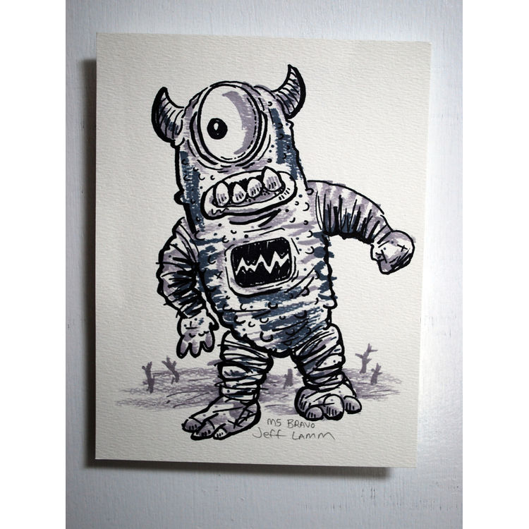 Jeff Lamm Original Illustration - M5 Bravo by Jeff Lamm