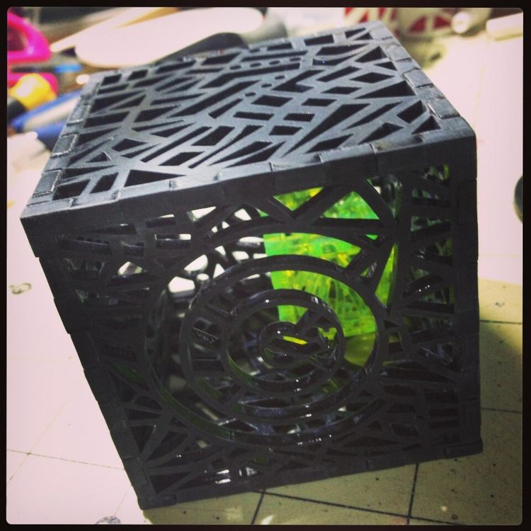Reticulated Box - Green Within by Carson Catlin