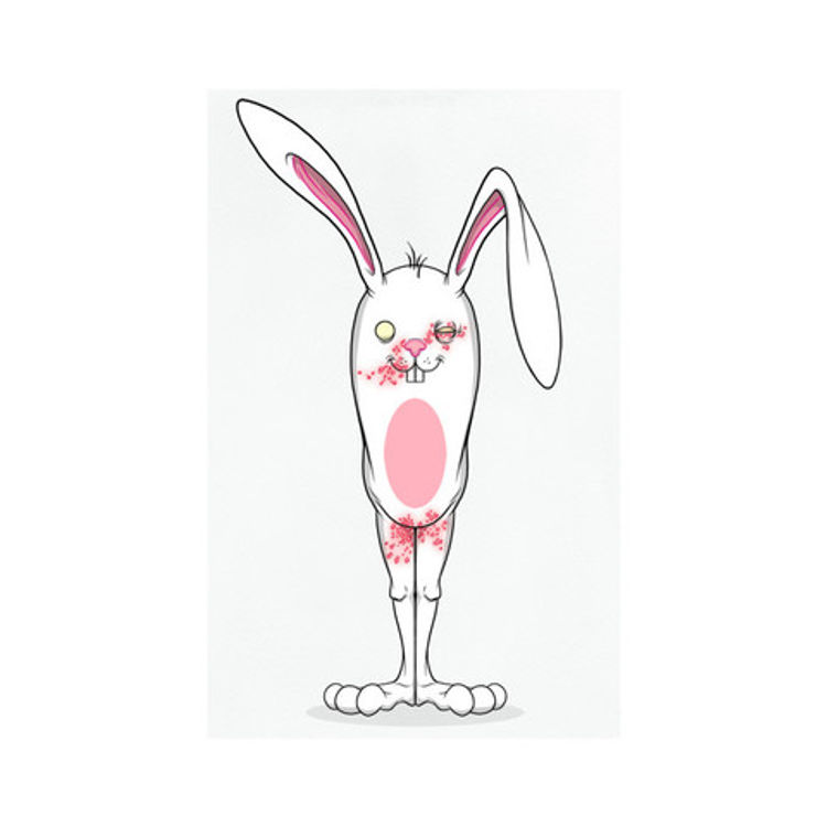 Bunnywith Herpes by Alex Pardee