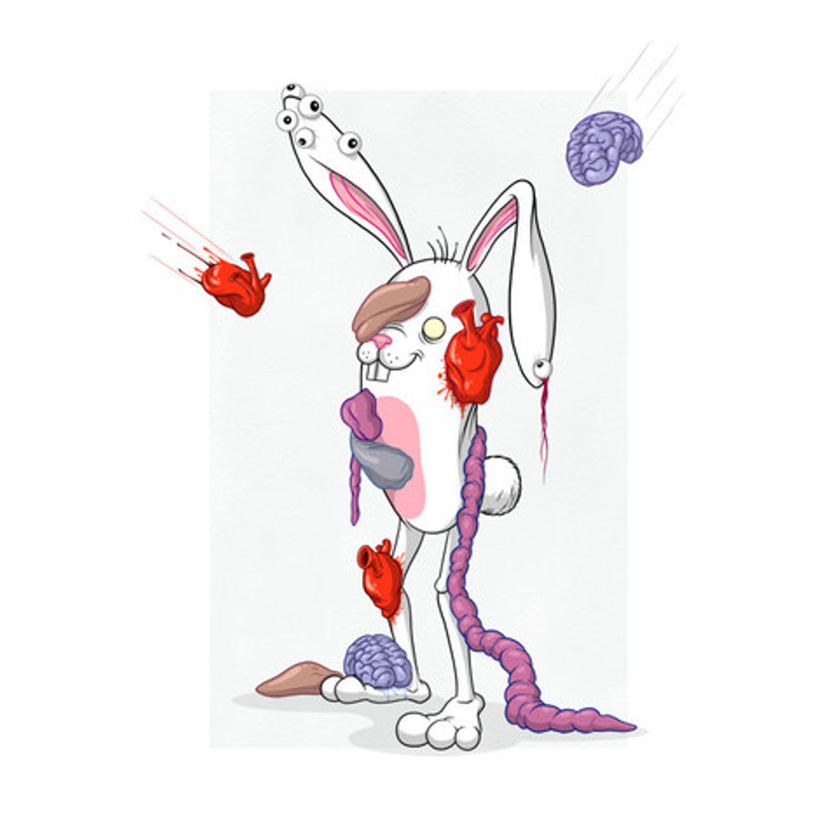 Bunnywith Magnetic Attraction to Human Organs