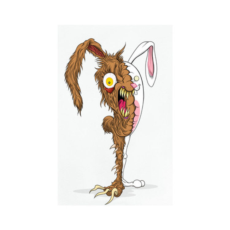 Bunnywith Mr. Hyde by Alex Pardee