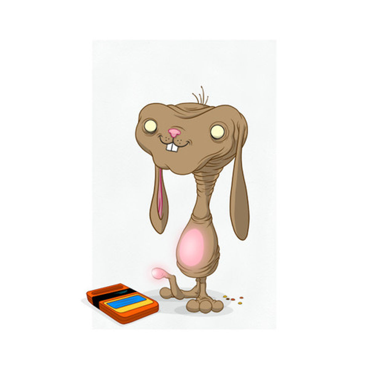 Bunnywith No Cell Phone