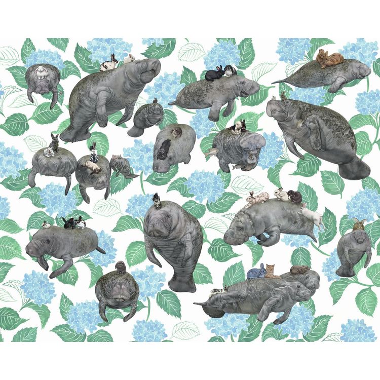 Manatees'n'Bunnies by Kozyndan