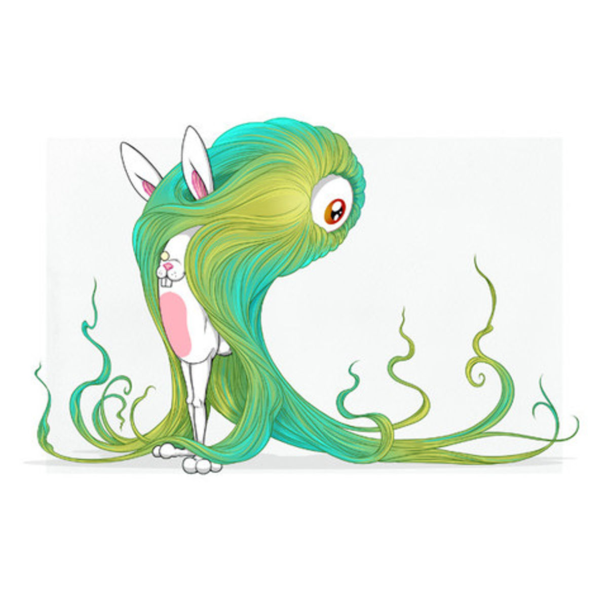 Bunnywith Symbiotic Hair