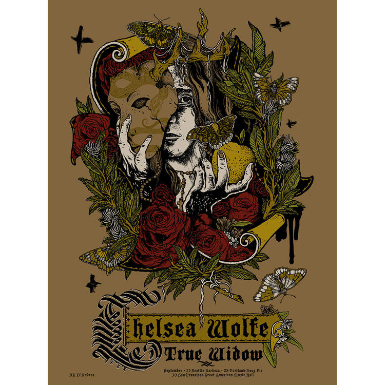 Chelsea Wolfe x True Widow – US Tour 2013 by David D’Andrea