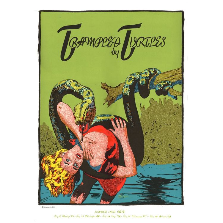 Trampled by Turtles – Summer Tour 2013 (Female) by Fugscreens Studios