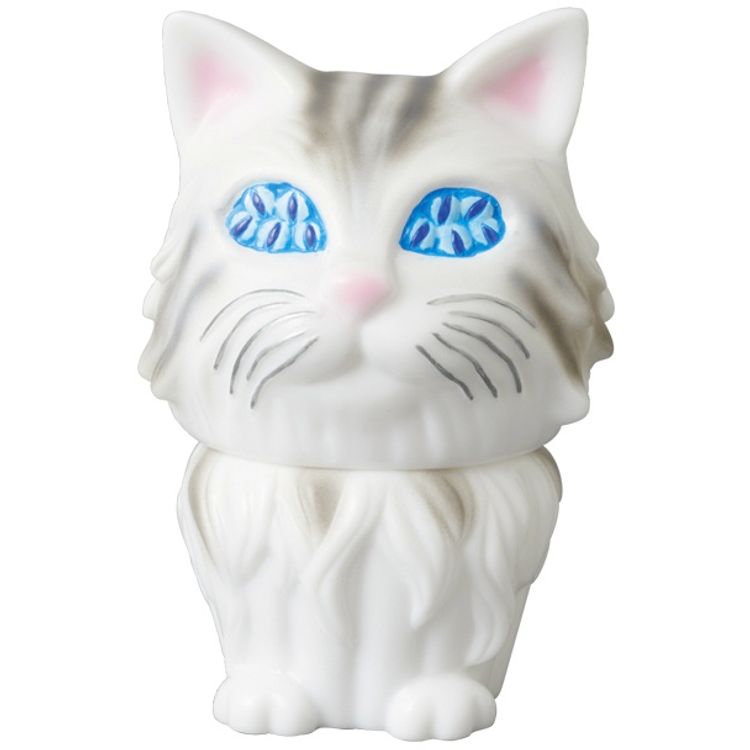 Many Eyes Cat - White by Aya Takeuchi