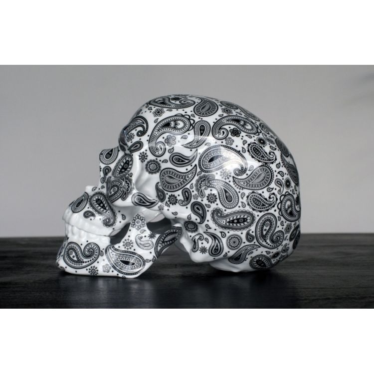 Skull Cashmire Black by NooN